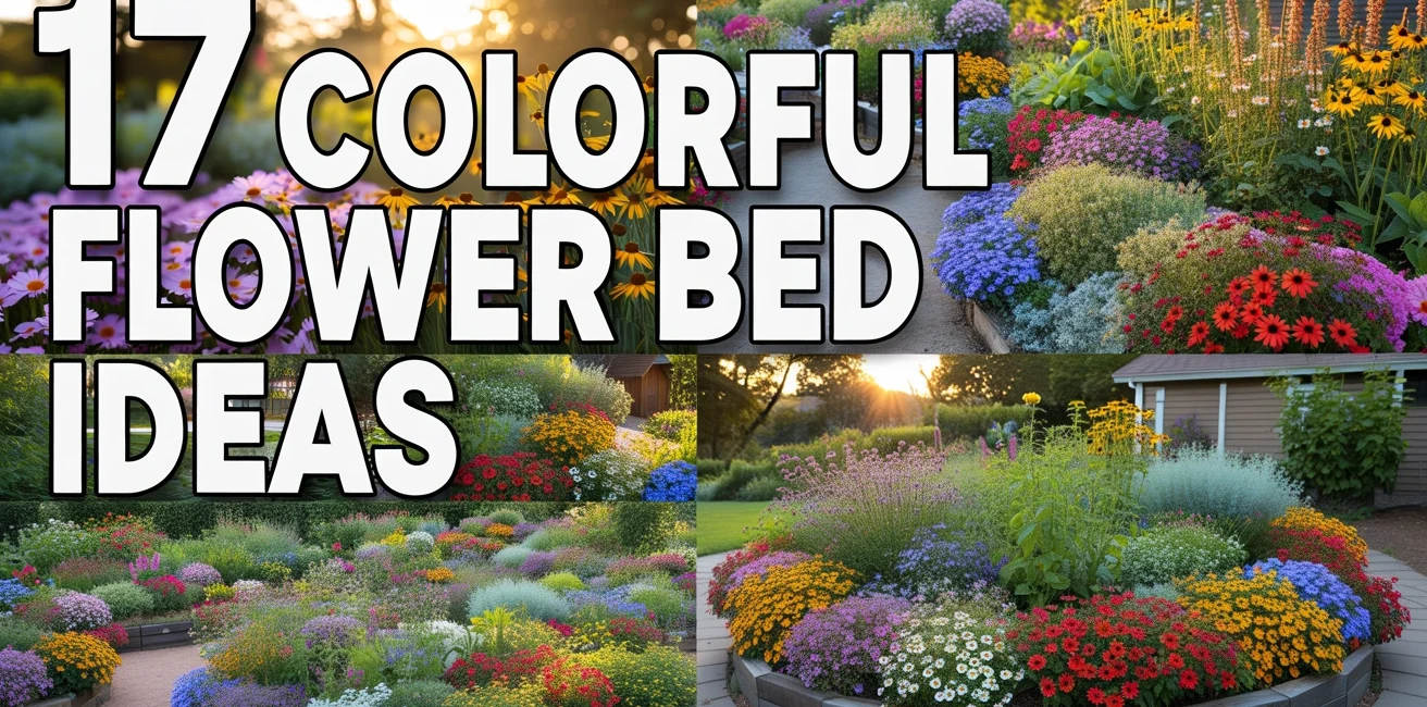 Colorful Flower Bed Ideas