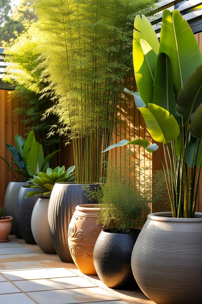 Container Privacy Garden