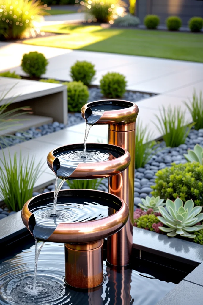 Copper Pipe Fountain