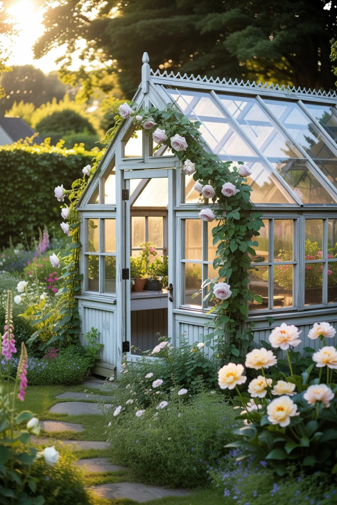 Cottage-Style Greenhouse