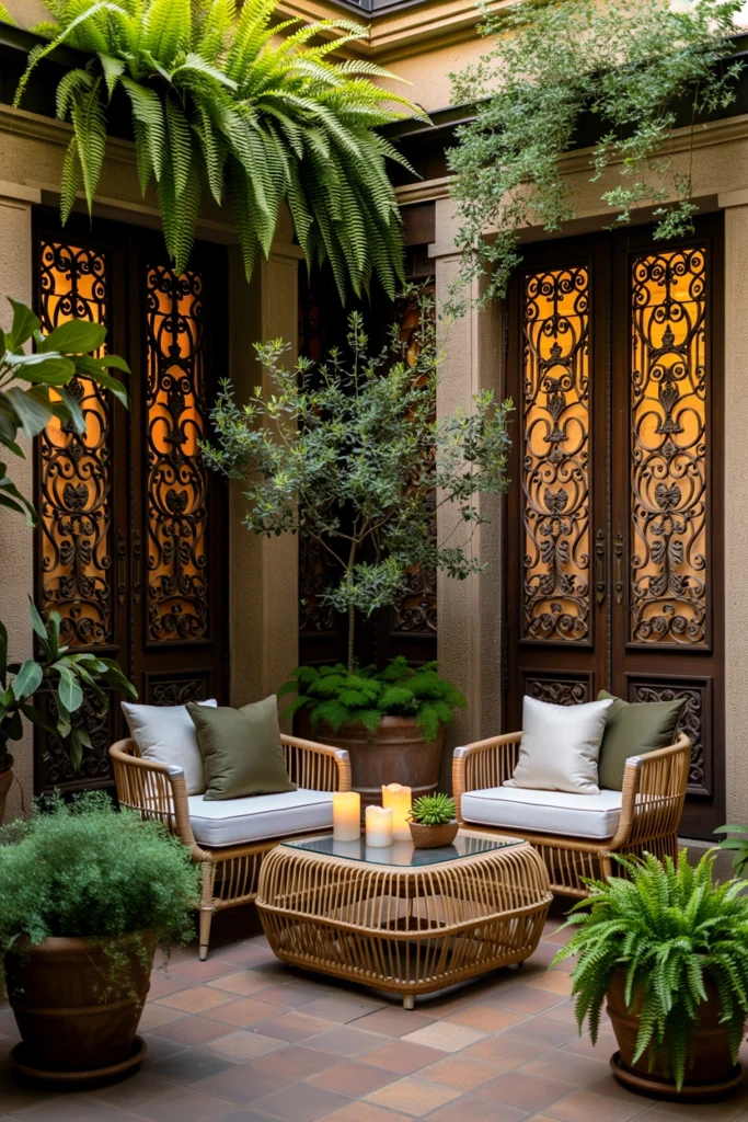 Courtyard Privacy Garden