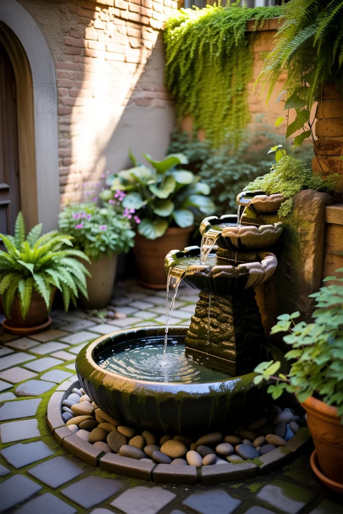 Courtyard Water Fountain