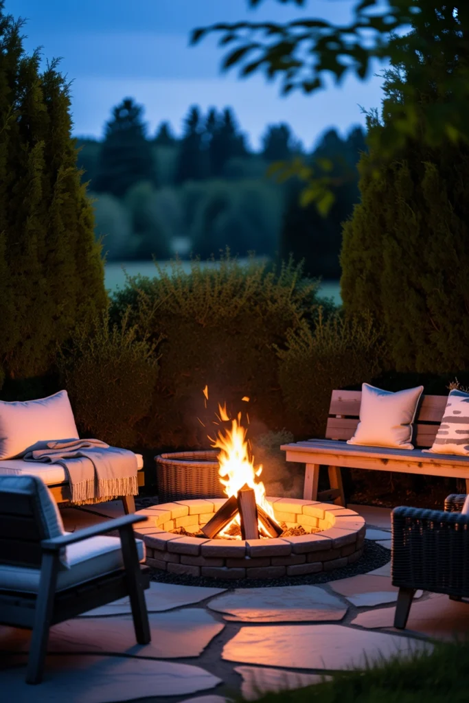 Cozy Fire Pit Retreat