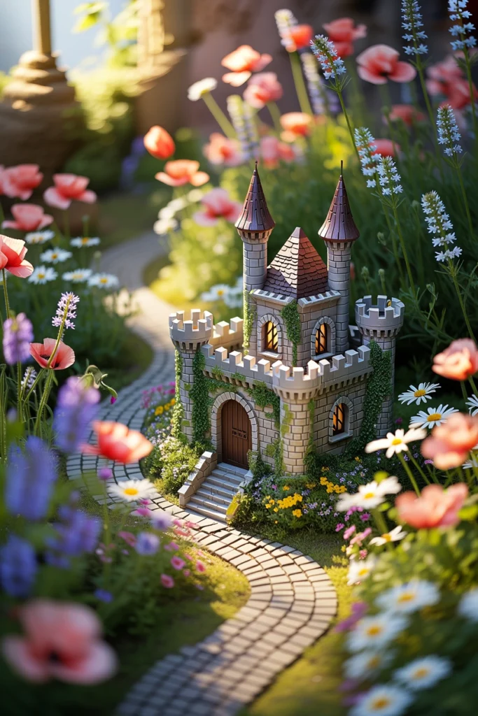 DIY Fairy Castle Garden
