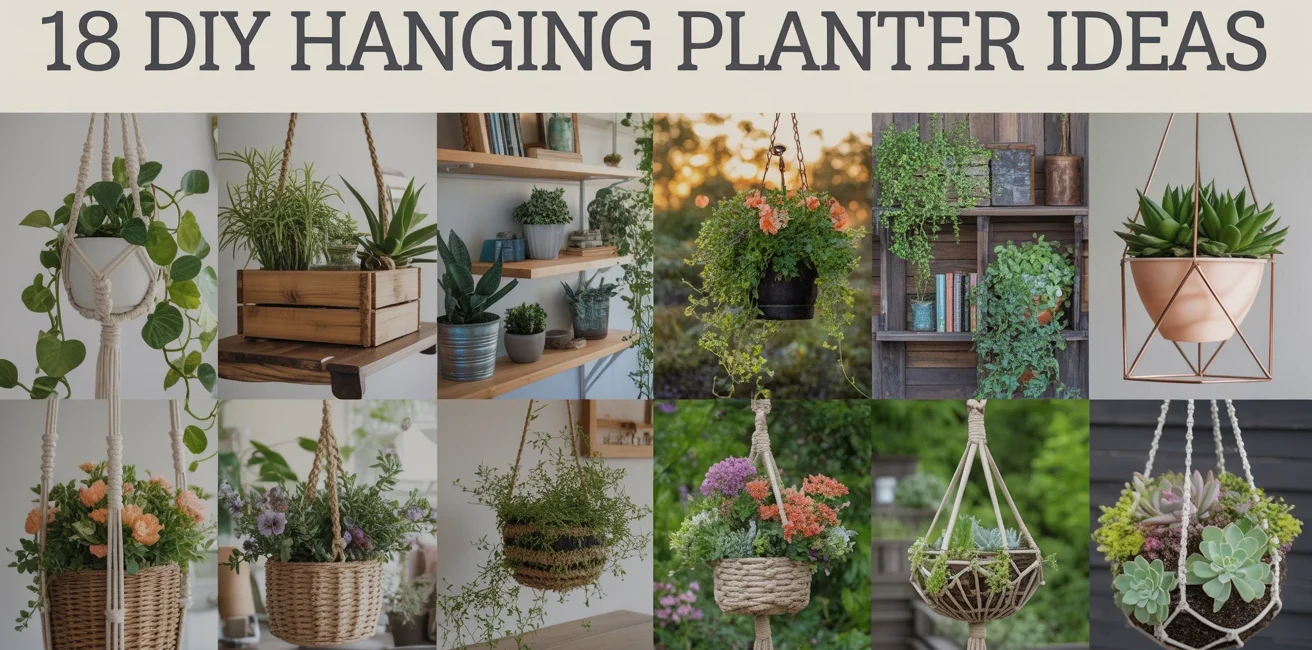 DIY Hanging Planter Ideas
