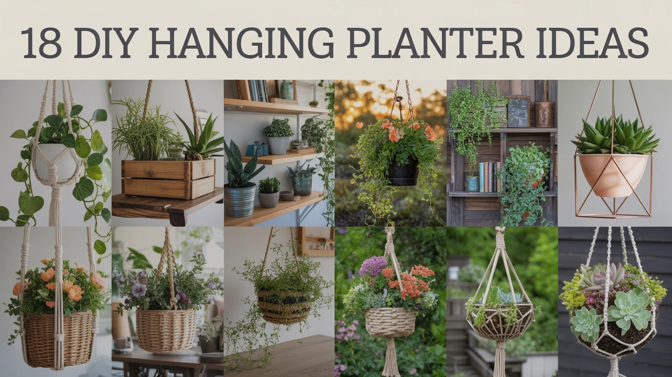 DIY Hanging Planter Ideas