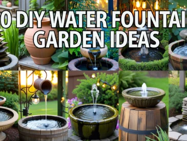 DIY Water Fountain Garden Ideas