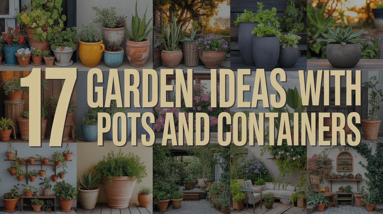 Garden Ideas with Pots and Containers