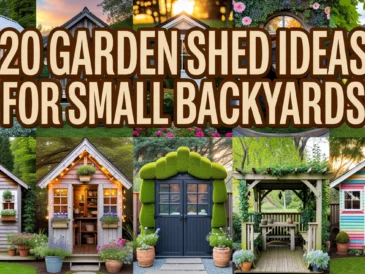 Garden Shed Ideas for Small Backyards