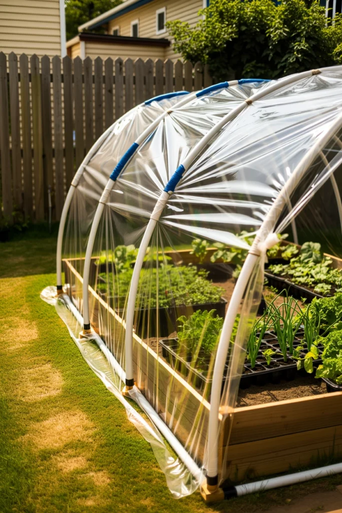 Hoop House Greenhouse
