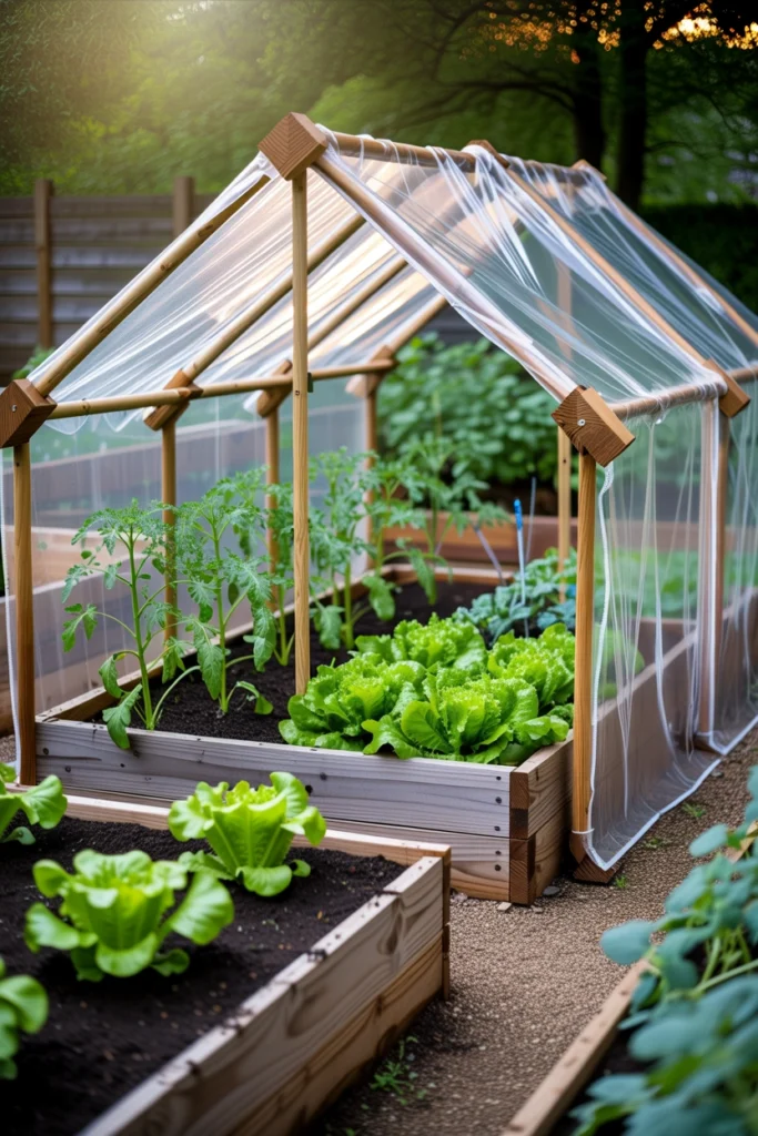 Mini Greenhouse for Raised Beds