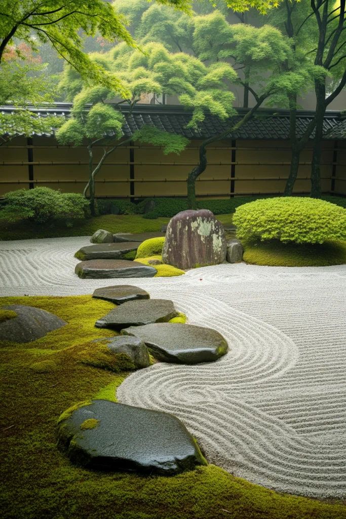 Moss and Rock Garden
