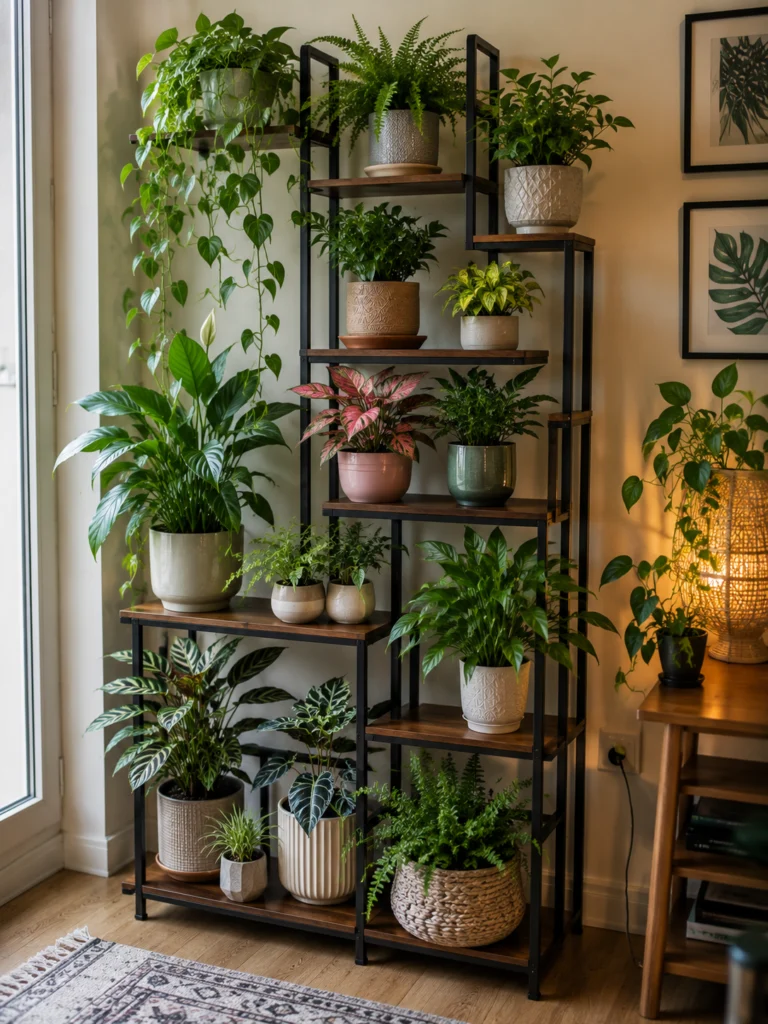Multi-Level Plant Display