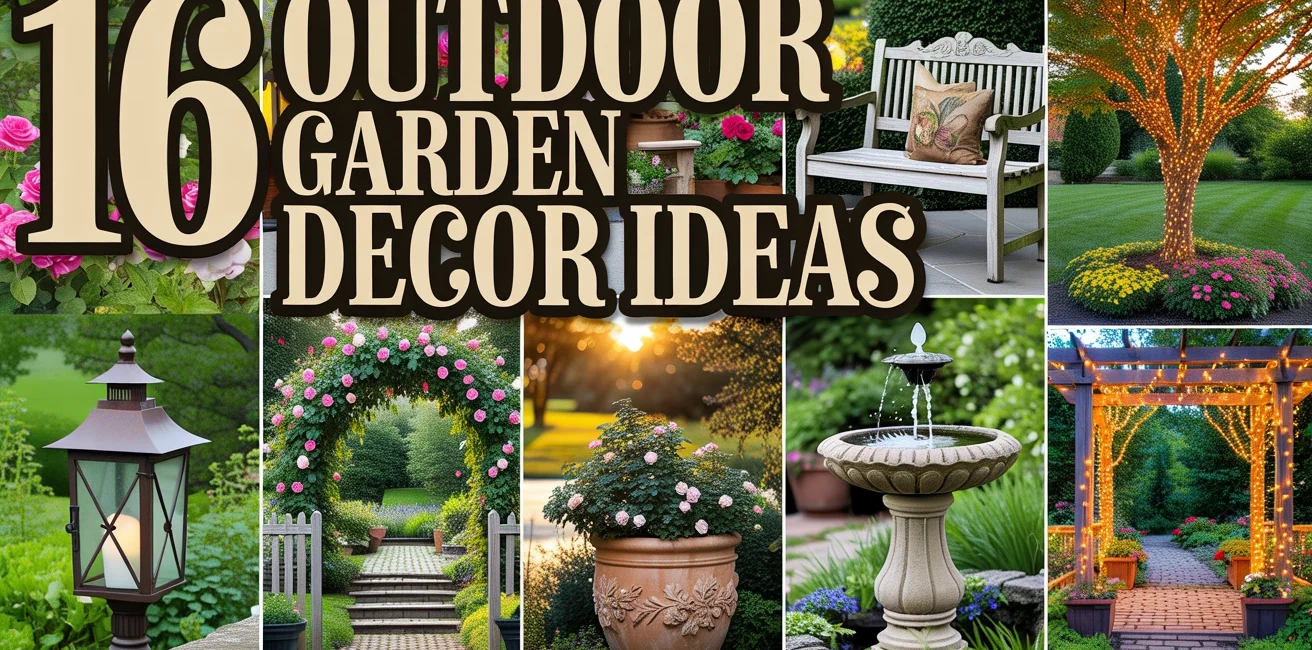 Outdoor Garden Decor Ideas