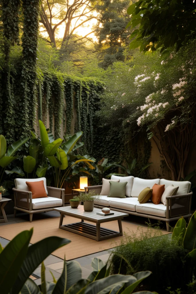 Outdoor Living Room Garden