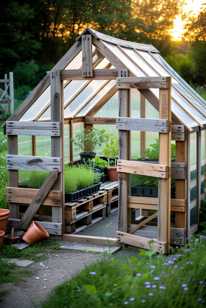 Pallet Greenhouse