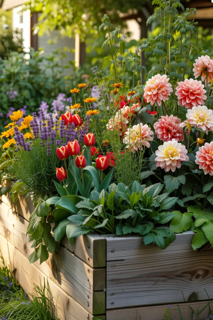Raised Flower Bed