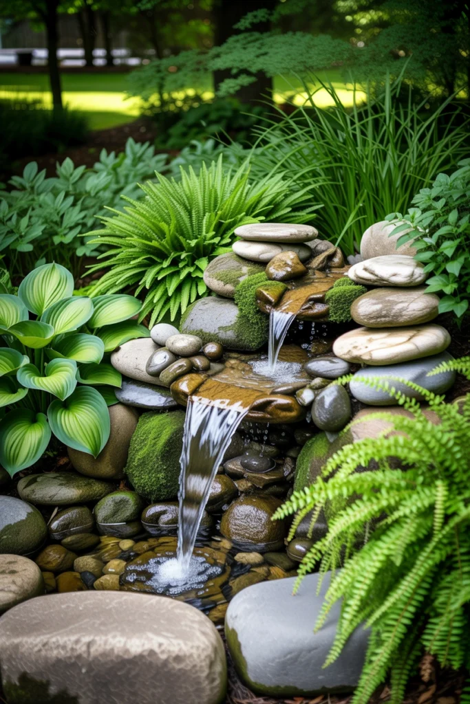 Rock Waterfall Fountain