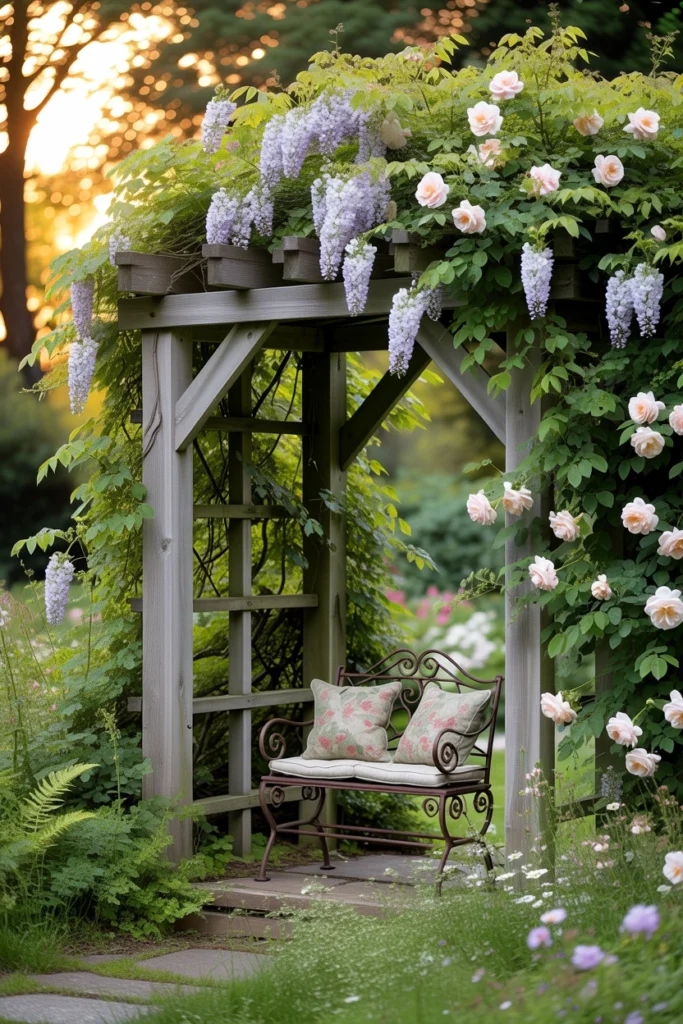 Rustic Garden Arbor