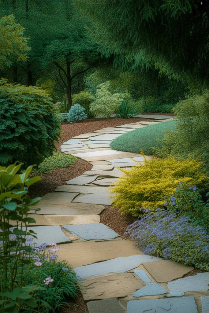 Stone Garden Pathway