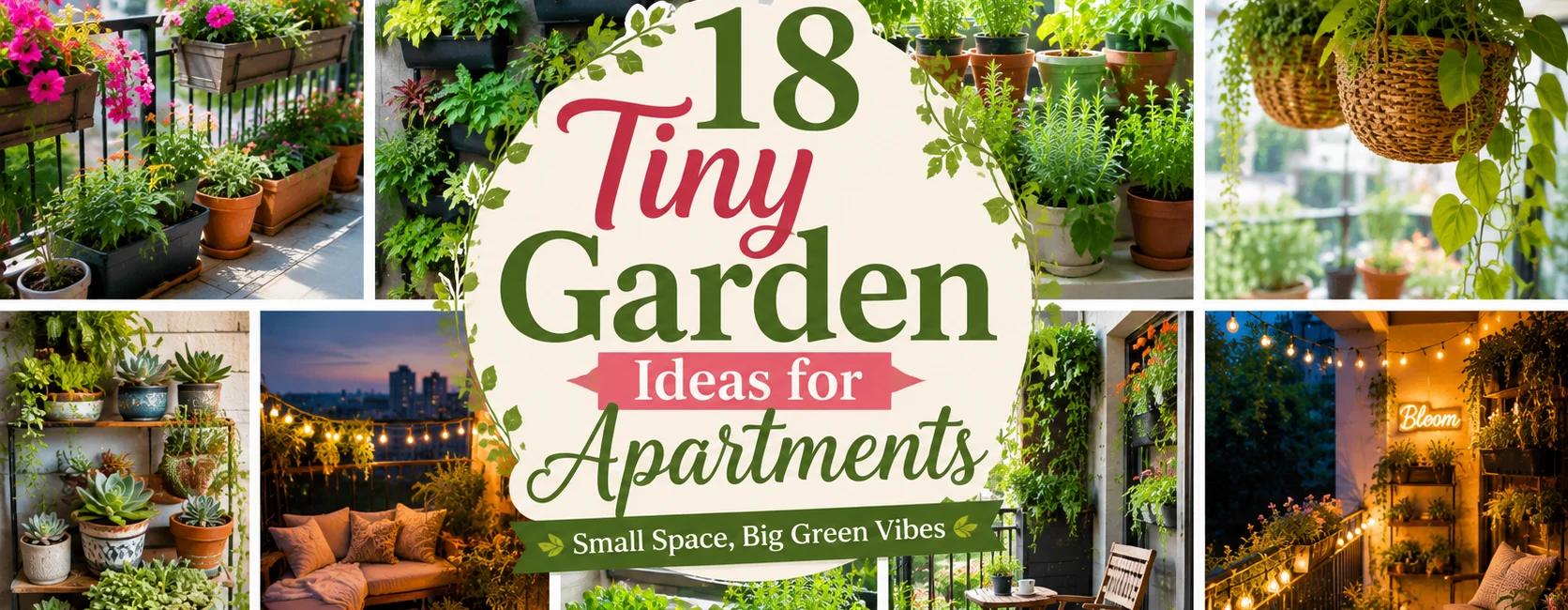 Tiny Garden Ideas for Apartments