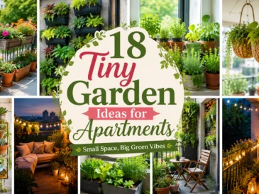 Tiny Garden Ideas for Apartments