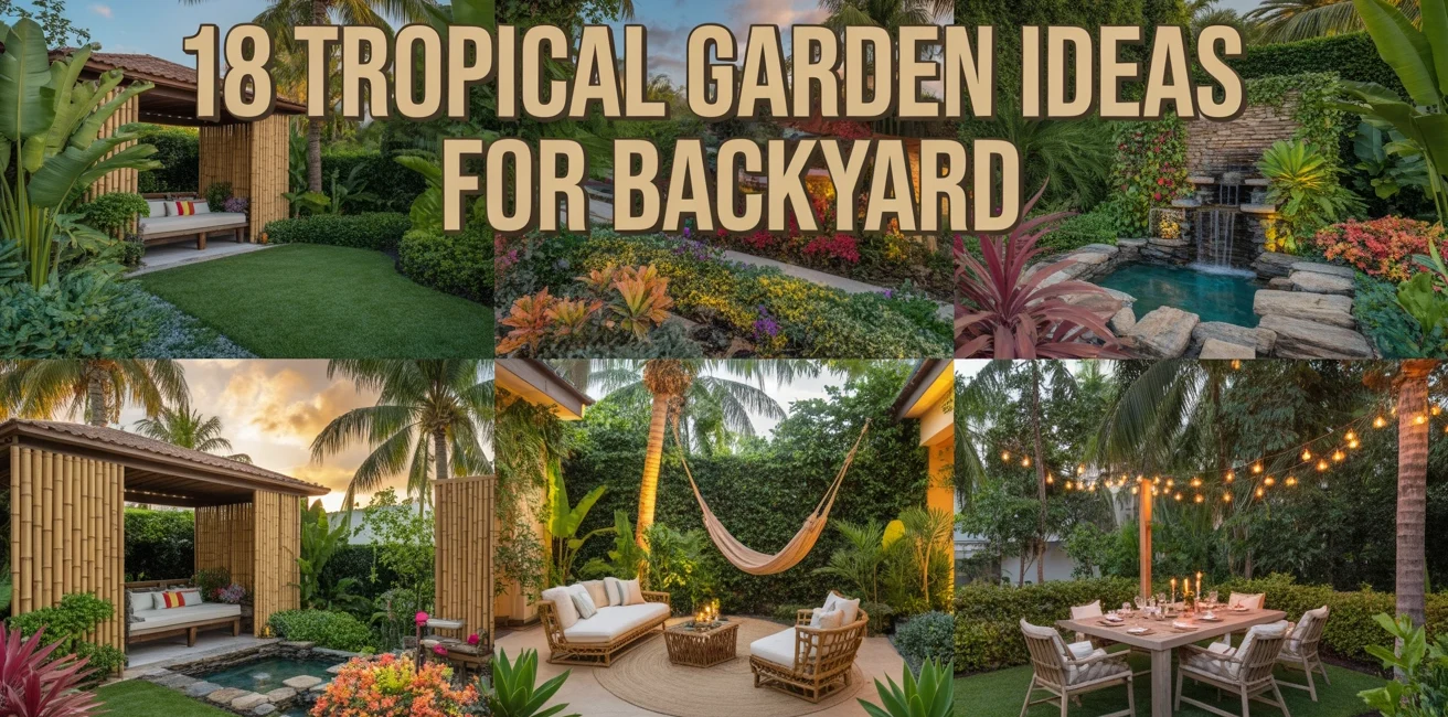 Tropical Garden Ideas for Backyard