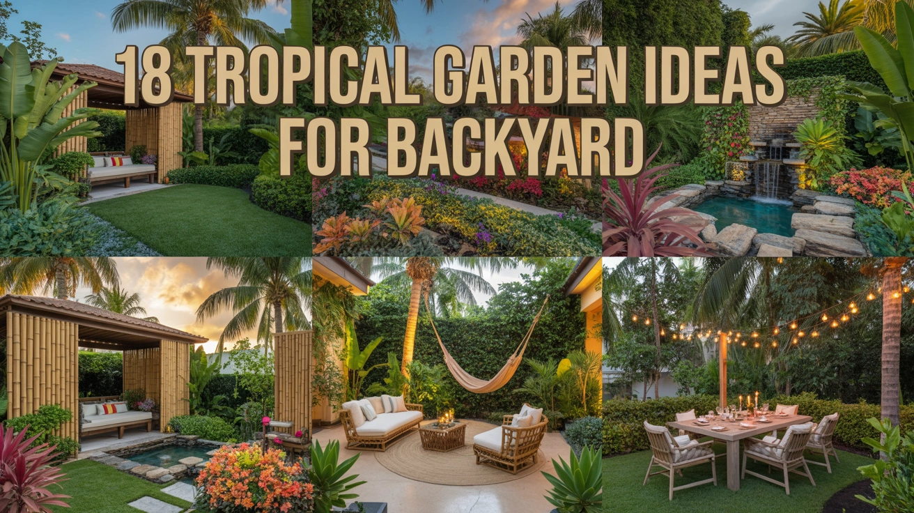 Tropical Garden Ideas for Backyard