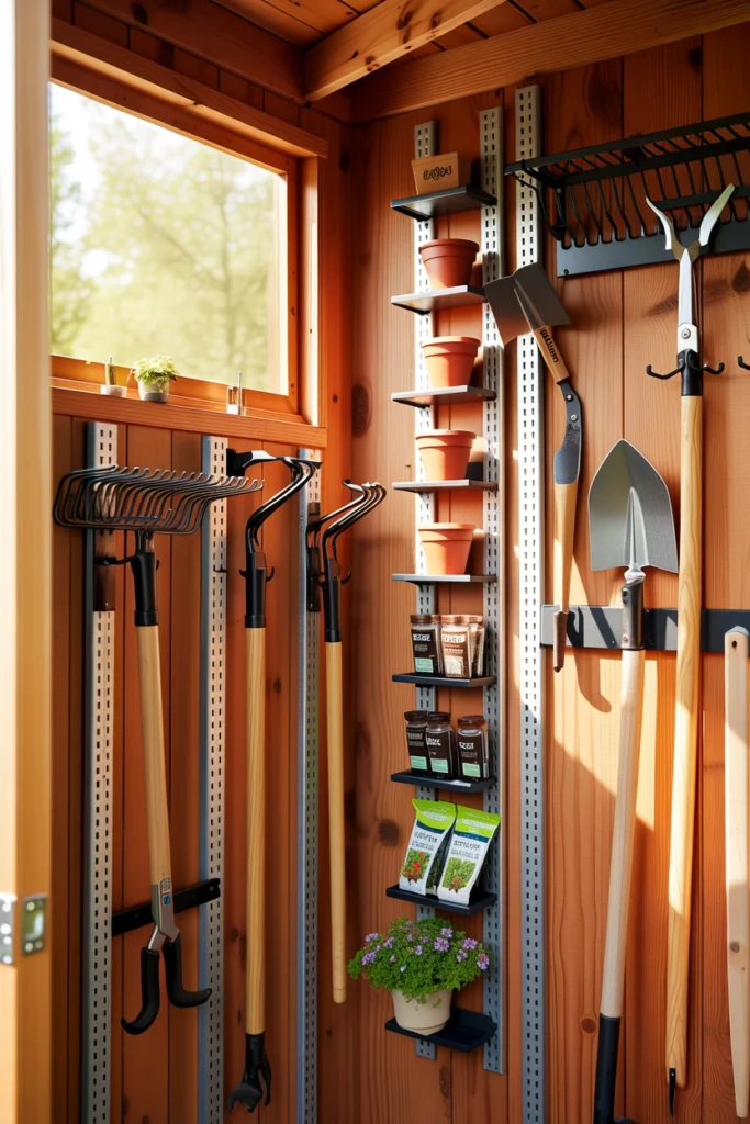 Vertical Storage Shed