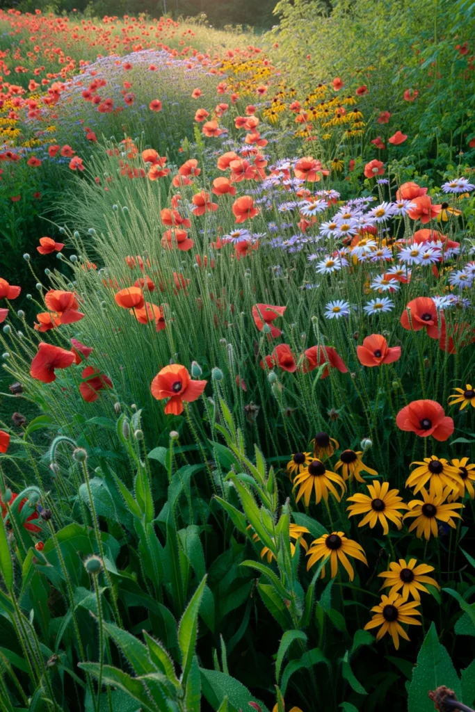 Wildflower Flower Bed