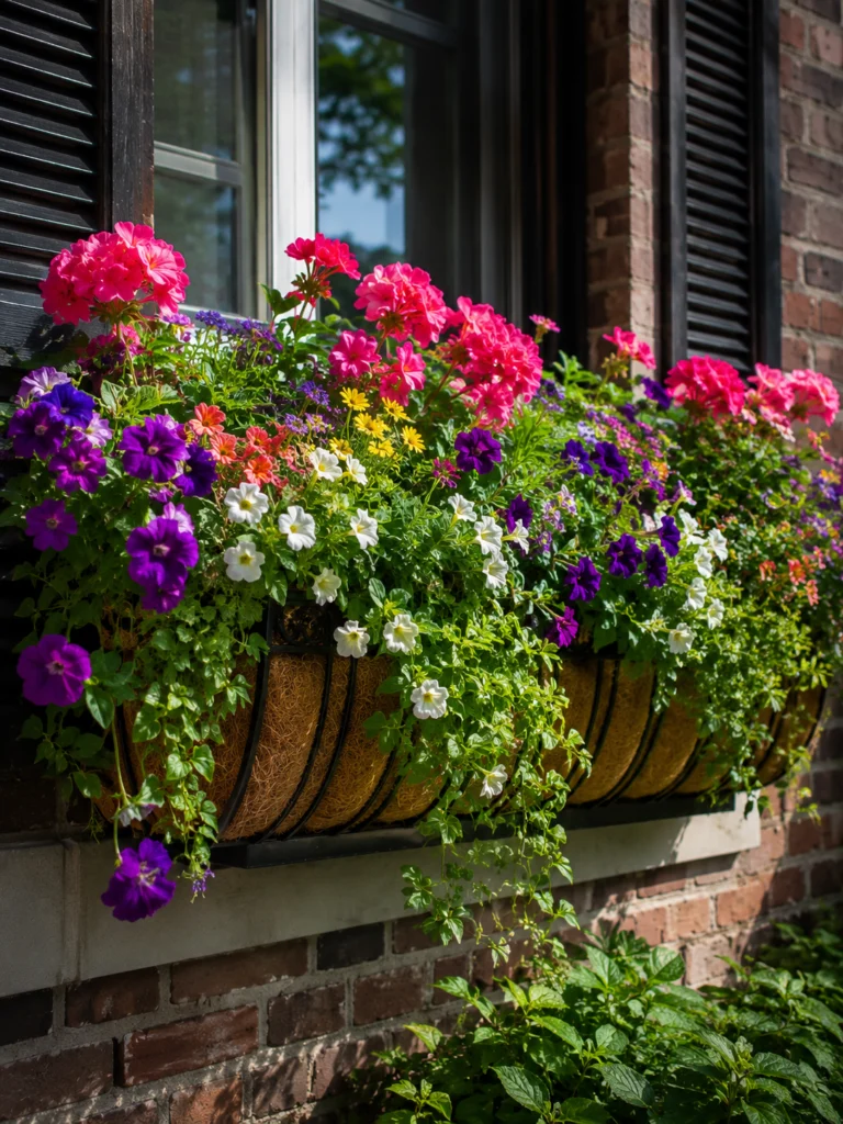 Window Box Flower Garden