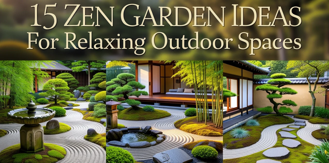 Zen Garden Ideas for Relaxing Outdoor Spaces