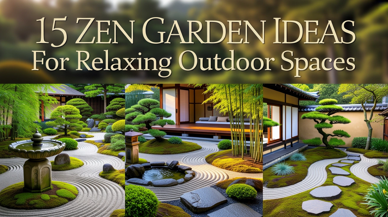 Zen Garden Ideas for Relaxing Outdoor Spaces